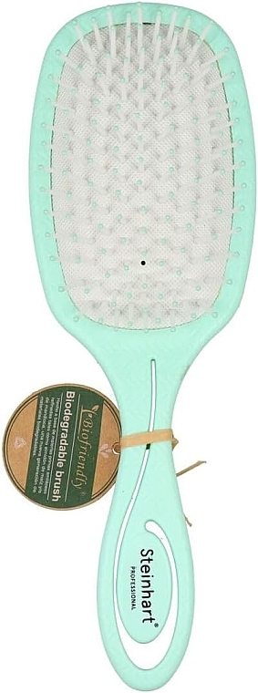 Szczotka do włosów - Steinhart Biodegradable Bellow Aquamarine Detangler Brush — Zdjęcie N1