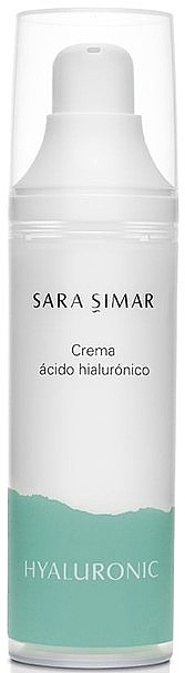 Krem do twarzy z kwasem hialuronowym - Sara Simar Hyaluronic Acid Cream — Zdjęcie N1