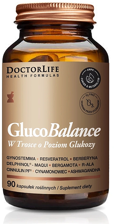 Suplement diety GlucoBalance - Doctor Life GlucoBalance — Zdjęcie N1