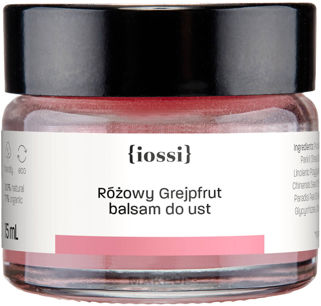 Balsam do ust Różowy grejpfrut - Iossi  — Zdjęcie 15 ml