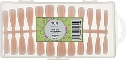 Formy do przedłużania paznokci, szpilki długie różowe - Tufi Profi Premium  — Zdjęcie N1