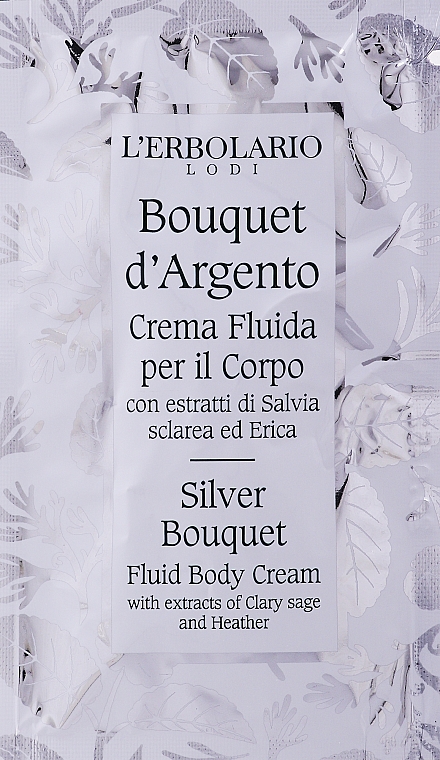 Krem do ciała - L'Erbolario Silver Bouquet Fluid Body Cream (próbka) — Zdjęcie N1