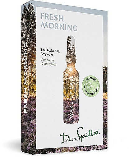 Energetyzująca ampułka do twarzy - Dr. Spiller Wake-up Call Fresh Morning — Zdjęcie N1