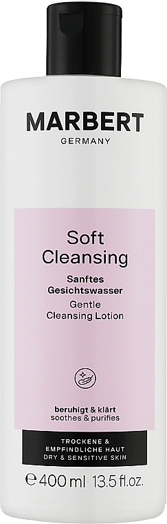 Delikatny lotion do skóry wrażliwej i suchej - Marbert Soft Cleansing Sanftes Gesichtswasser — Zdjęcie N2