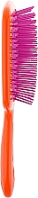 Szczotka pneumatyczna do włosów, pomarańczowo-różowa - Janeke Superbrush — Zdjęcie N2