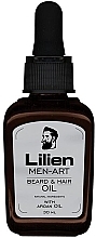 Olejek do brody i włosów - Lilien Men-Art White Beard & Hair Oil — Zdjęcie N1