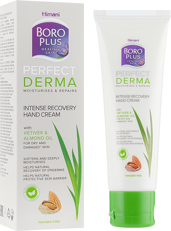 Krem do rąk Intensywna regeneracja - Himani Boro Plus Perfect Derma Intense Recovery Hand Cream