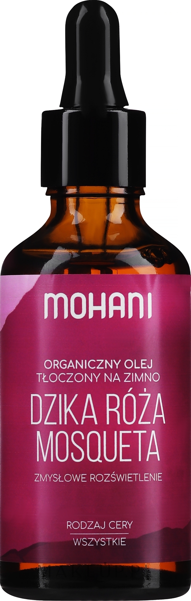 Olej z dzikiej róży Mosqueta - Mohani Precious Oils — Zdjęcie 50 ml