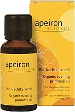 Organiczny olej z wiesiołka - Apeiron Organic Evening Primrose Oil — Zdjęcie N1