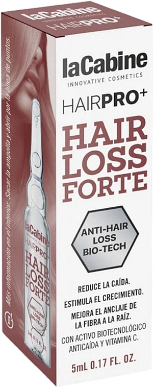 Ampułka do włosów - La Cabine Hair Pro+ Hair Loss Forte — Zdjęcie N1
