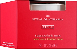 Krem do pielęgnacji ciała - Rituals The Ritual of Ayurveda Balancing Body Cream Refill — Zdjęcie N1