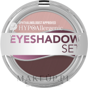 Hipoalergiczne potrójne cienie do powiek - Bell HYPOAllergenic Eyeshadow Set — фото 02