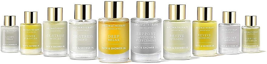 Zestaw do kąpieli, 10 produktów - Aromatherapy Associates Ultimate Bath & Shower Oil Collection — Zdjęcie N3