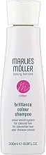 Ochronny szampon do włosów farbowanych - Marlies Moller Brilliance Colour Shampoo — Zdjęcie N3