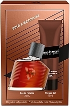 Bruno Banani Magnetic Man - Zestaw (edt 30 ml + sh/gel 50 ml) — Zdjęcie N3