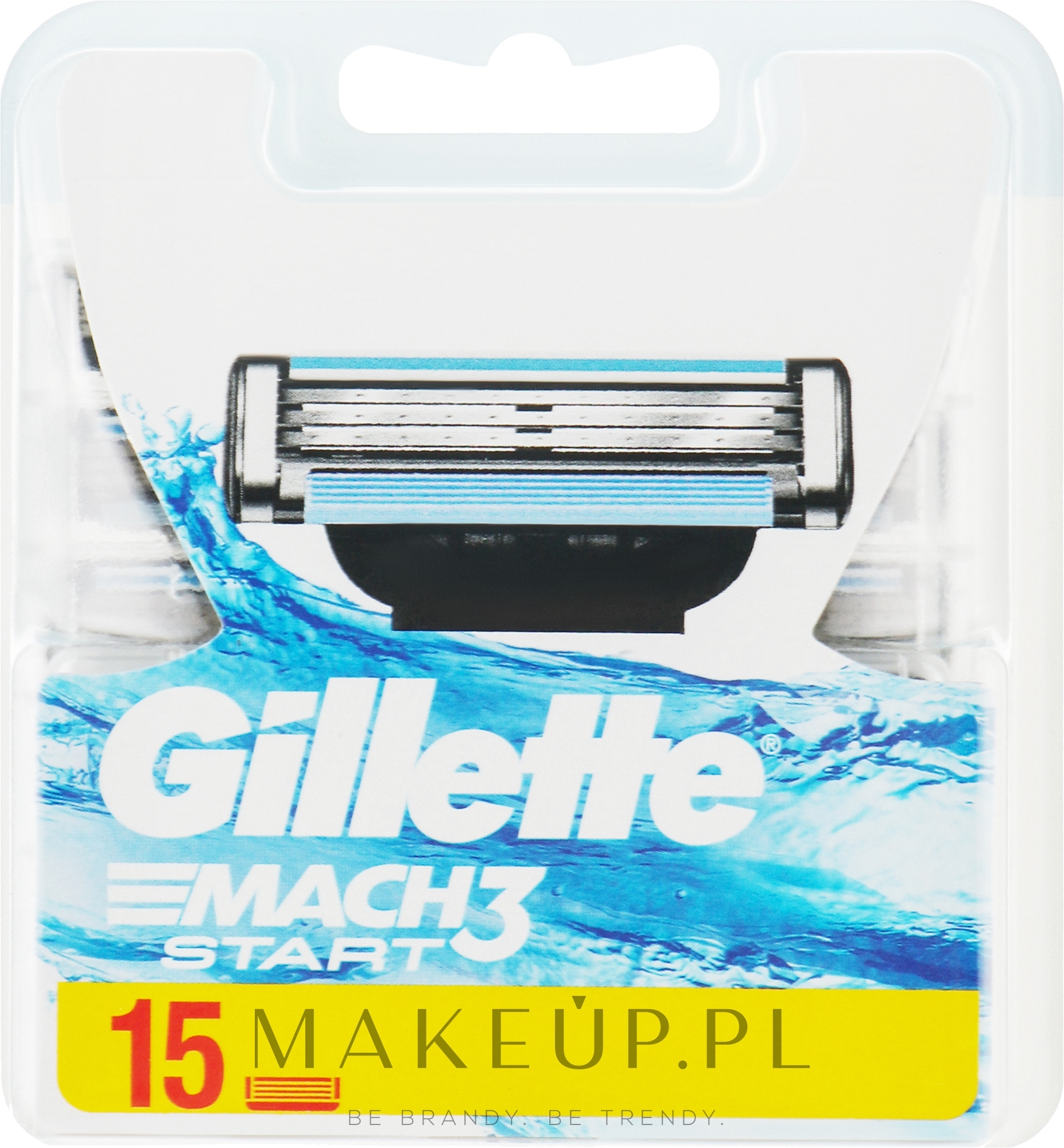 Wymienne ostrza do golenia, 15 szt. - Gillette Mach3 Start — Zdjęcie 15 szt.