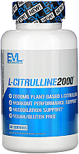 Kup L-cytrulina, 2000 kapsułek - EVLution Nutrition L-Citrulline 2000