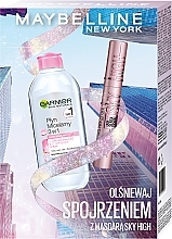 Zestaw - Maybelline New York (mascara/7.2ml + m/water/400ml) — Zdjęcie N1