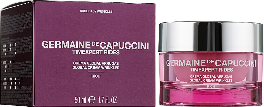 Bogaty krem przeciwzmarszczkowy - Germaine de Capuccini TimExpert Rides Rich Global Cream Wrinkles — Zdjęcie N2