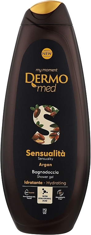 Żel pod prysznic - Dermomed Sensuality Argan Shower Gel — Zdjęcie N1