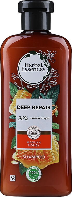Regenerujący szampon do włosów Burbon i miód manuka - Herbal Essences Bourbon Manuka Honey Shampoo 