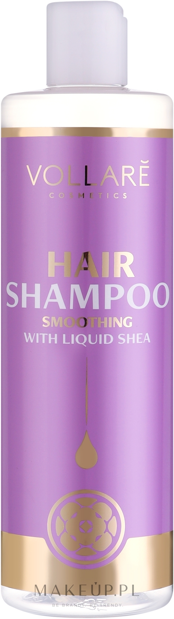 Wygładzający szampon do włosów z płynnym masłem shea - Vollaré Cosmetics Hair Shampoo Smoothing With Liquid Shea — Zdjęcie 400 ml