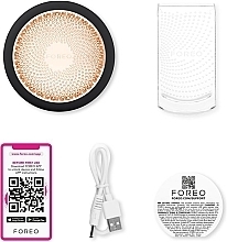 Urządzenie do odmładzania i głębokiego nawilżenia skóry - Foreo UFO 3 Deep Hydration Face Device Black — Zdjęcie N4