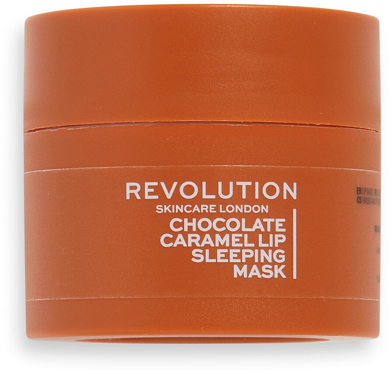 Czekoladowo-karmelowa maska ​​do ust na noc - Revolution Skincare Chocolate Caramel Lip Sleeping Mask — Zdjęcie N1