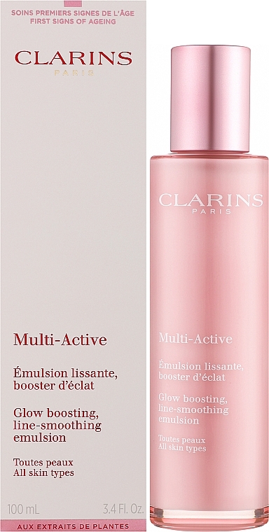 Emulsja wygładzająca do twarzy - Clarins Multi-Active Smoothing Emulsion — Zdjęcie N2