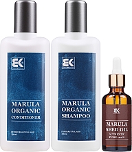 Zestaw do włosów - Brazil Keratin Marula (shm 300 ml + cond 300 ml + oil 100 ml) — Zdjęcie N2