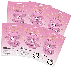 Płatki na cienie pod oczami - The Creme Shop x Hello Kitty Twinkle Eyes Depuffing Hydrogel Under Eye Patch — Zdjęcie N1