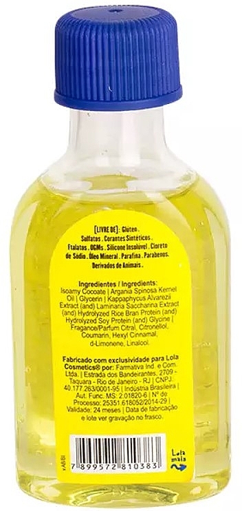 Olej arganowy do pielęgnacji i odbudowy włosów - Lola Cosmetics Argan Oil — Zdjęcie N2