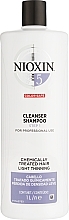Oczyszczający szampon do włosów po zabiegach chemicznych - Nioxin System 5 Color Safe Cleanser Shampoo Step 1 — Zdjęcie N2