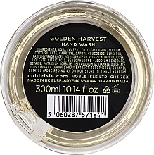 Noble Isle Golden Harvest Hand Wash - Mydło do rąk (uzupełnienie) — Zdjęcie N2