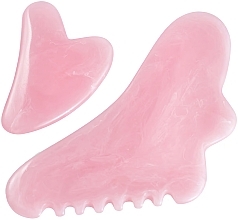 Zestaw do masażu Guasha do ciała i twarzy - Zoe Ayla Face & Body Gua Sha Set — Zdjęcie N2