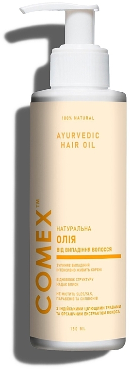 Naturalny olejek na wypadanie włosów - Comex Ayurverdic Natural Oil