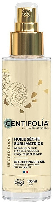 Suchy olejek do twarzy, ciała i włosów - Centifolia Golden Nectar Beautifying Dry Oil — Zdjęcie N1