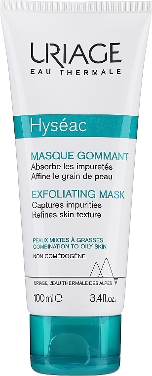 Złuszczająca maska do skóry mieszanej i tłustej - Uriage Hyséac Exfoliating Mask — Zdjęcie N1