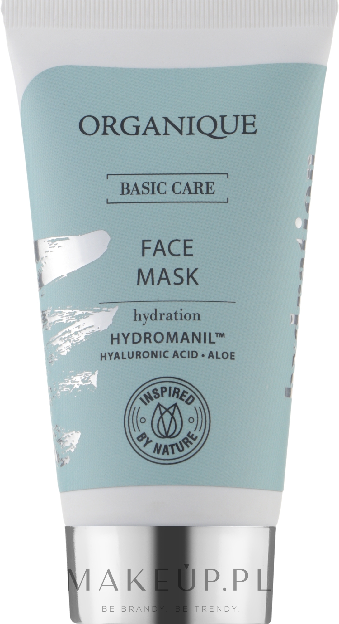 Nawilżająca maska w płachcie - Organique Basic Care Face Mask Hydration Hydromanil — Zdjęcie 50 ml