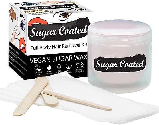 Zestaw do depilacji ciała - Sugar Coated Full Body Hair Removal Kit — Zdjęcie N3