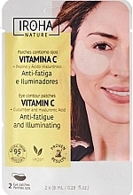 Kup Rozjaśniające plastry przeciw zmęczeniu oczu z witaminą C - Iroha Nature Vitamin C Anti-Fatigue And Illumimating Eye Contour Patches