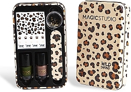 Kup Zestaw do paznokci, 6 produktów - Magic Studio Wild Safari Nail Tin Box