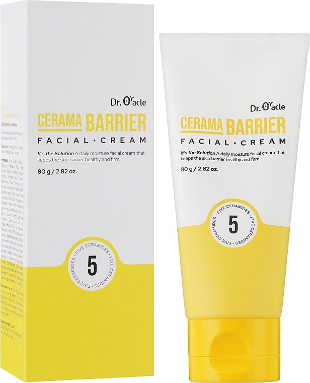 Krem do twarzy regenerujący barierę skóry z ceramidami - Dr. Oracle Cerama Barrier Facial Cream — Zdjęcie N3