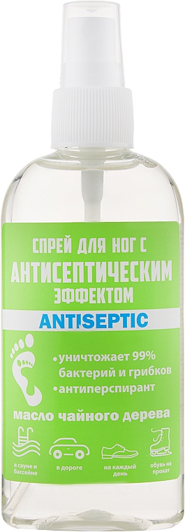 Antyseptyczny balsam do stóp z olejkiem z drzewa herbacianego - Antyseptyczny balsam do stóp o działaniu dezodoryzującym
