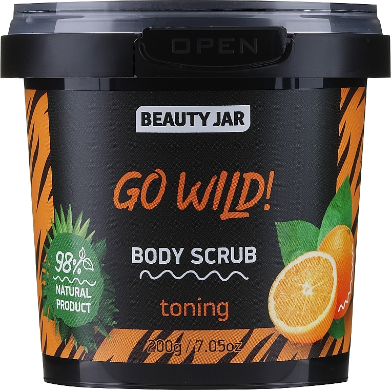 Tonizujący peeling do ciała - Beauty Jar Go Wild! Body Scrub — Zdjęcie N1