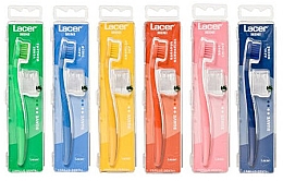 Mini szczoteczka do zębów, żółta - Lacer Mini Soft Toothbrush — Zdjęcie N1