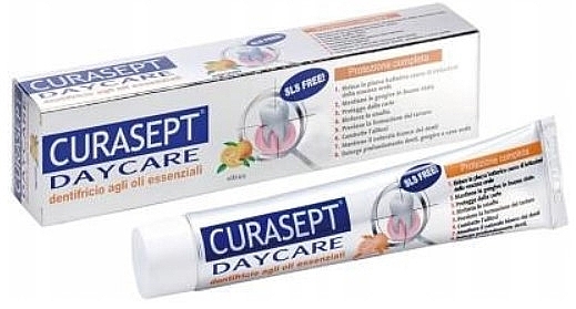 Pasta do zębów Cytrusowa - Curaprox Curasept Daycare Citrus Toothpaste with Essentials Oils — Zdjęcie N2