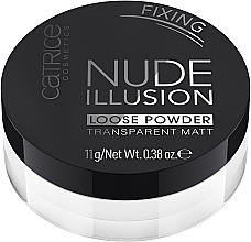 Matujący puder transparentny - Catrice Nude Illusion Loose Powder — Zdjęcie N2