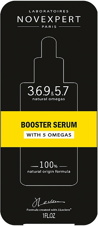 Serum do twarzy wzmacniające - Novexpert Omegas Booster Serum — Zdjęcie N3