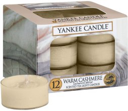 Podgrzewacze zapachowe tealight - Yankee Candle Scented Tea Light Warm Cashmere — Zdjęcie N1
